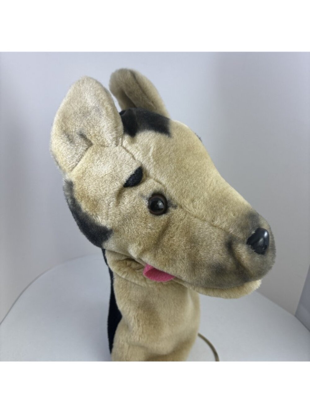 Vintage A & A Plush Inc. Puppet Vintage Dog German Shepherd Stuffed animal story - Picture 4 of 7
